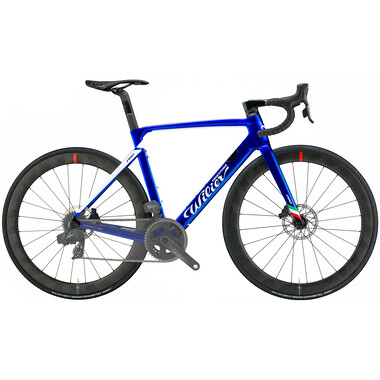 Bicicleta de carrera WILIER TRIESTINA CENTO10 PRO DISC Shimano Ultegra R800 34/50 Azul 2020 0